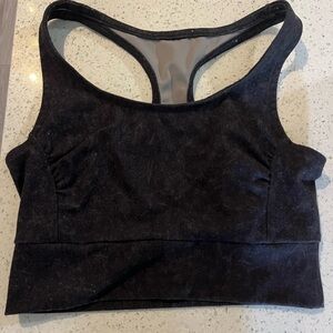 Black Racerback Athletic Tank Top